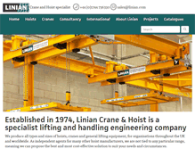 Tablet Screenshot of linian.com